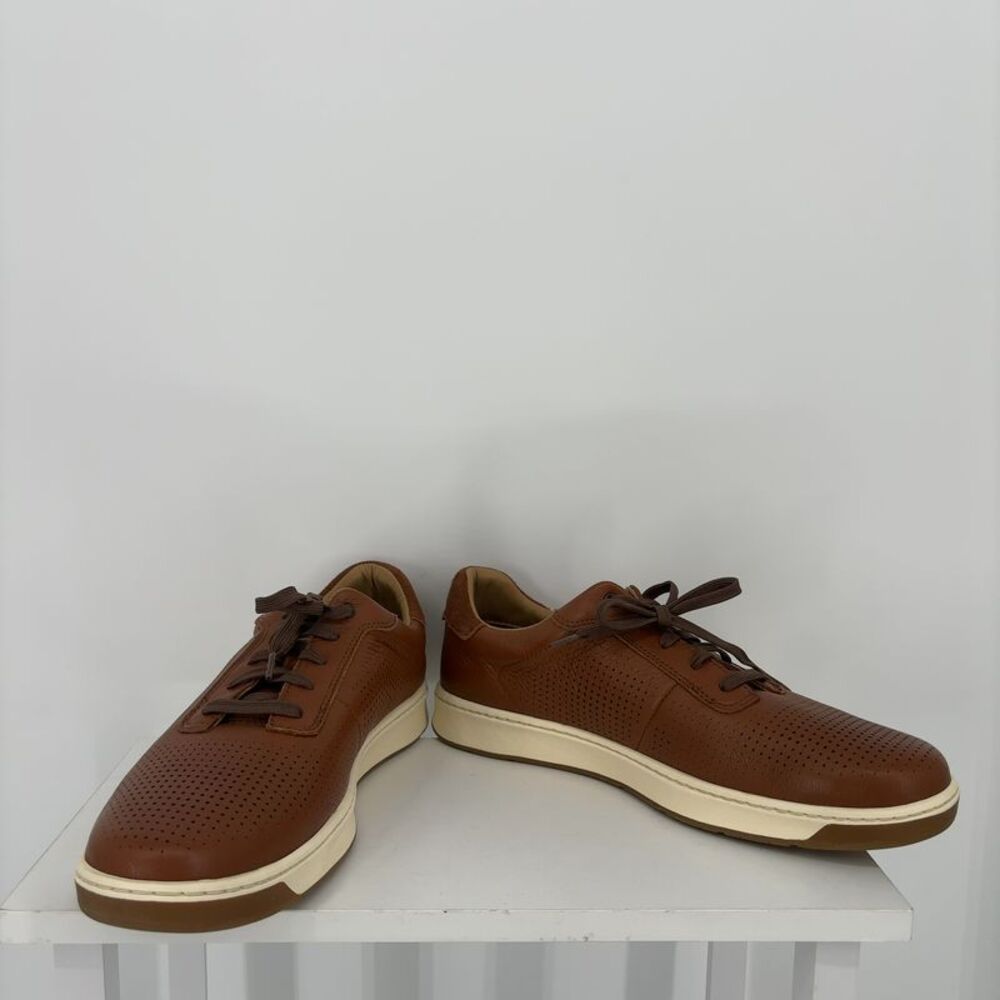 Johnston & Murphy Daxton Brown Leather Casual Shoes